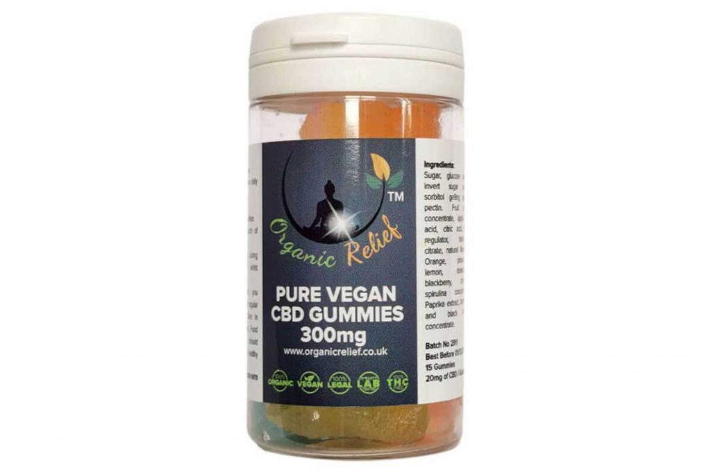 organic relief gummy